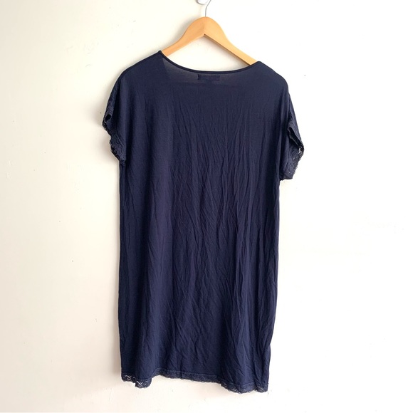 Barefoot Dreams Luxe Milk Jersey Modal Sleep Shirt - Picture 7 of 9